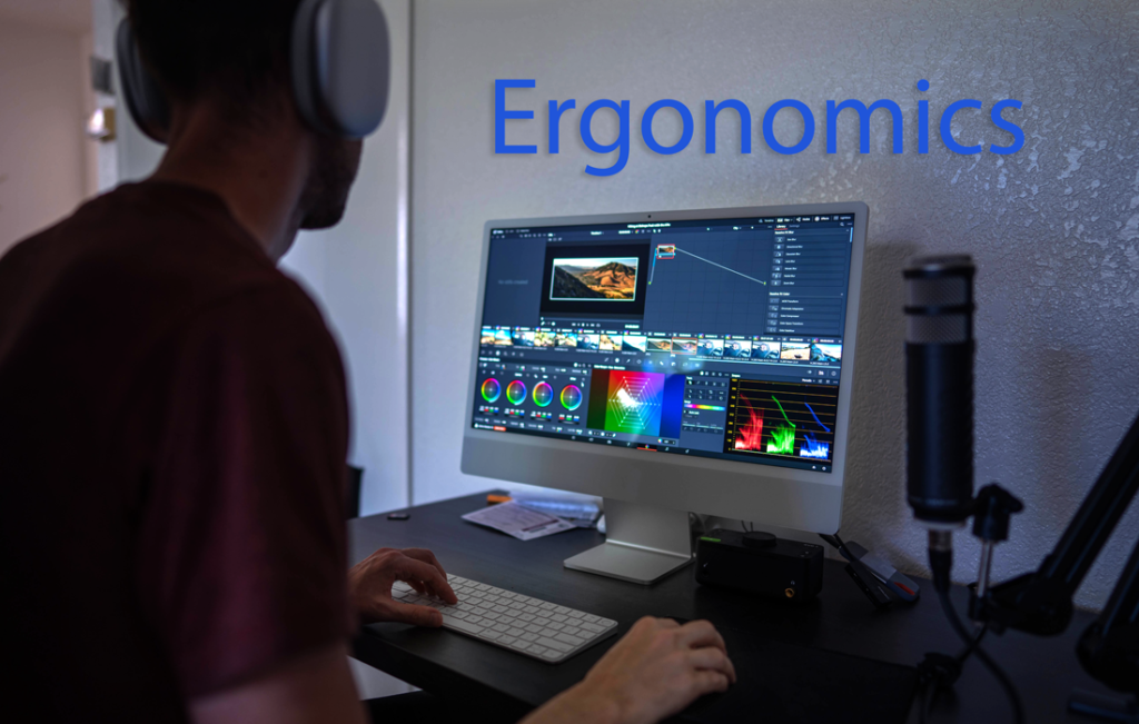 How to improve ergonomics for video editing